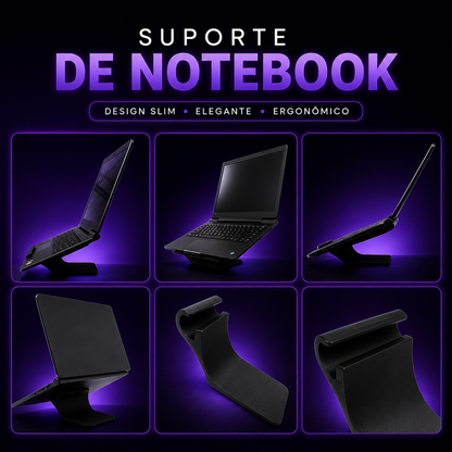 💻 Suporte para Notebook – Mais conforto e produtividade no seu dia a dia! ✨