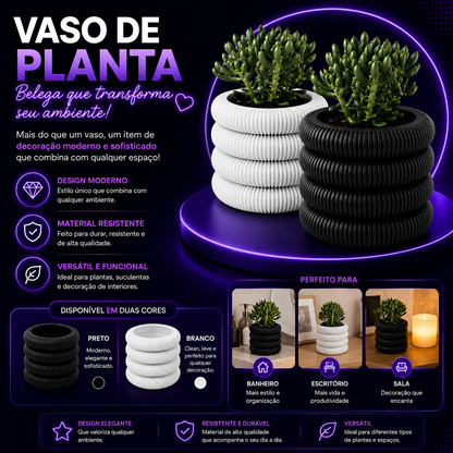 🪴 Jarro de Plantas – Transforme qualquer ambiente com mais vida e elegância! 🌿