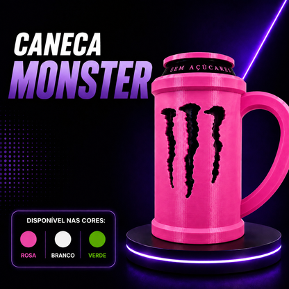 🍹 Caneca Monster Efeito Verão – O Kit Completo para Quem Vive com Estilo! ☀️