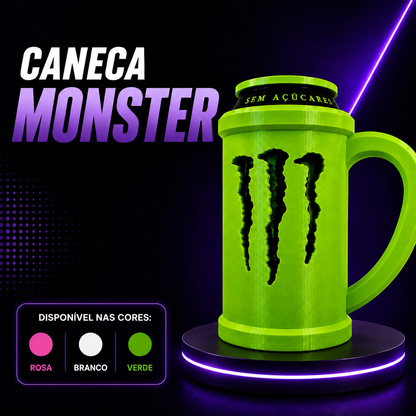 🍹 Caneca Monster Efeito Verão – O Kit Completo para Quem Vive com Estilo! ☀️