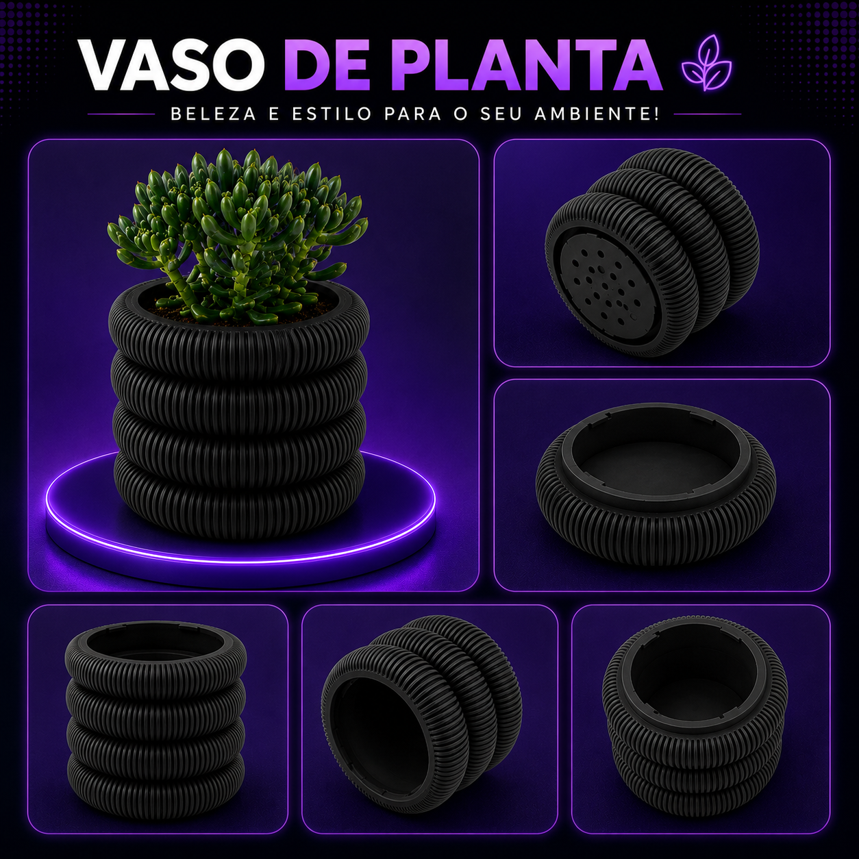 🪴 Jarro de Plantas – Transforme qualquer ambiente com mais vida e elegância! 🌿