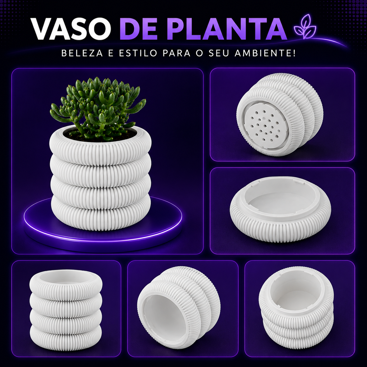 🪴 Jarro de Plantas – Transforme qualquer ambiente com mais vida e elegância! 🌿